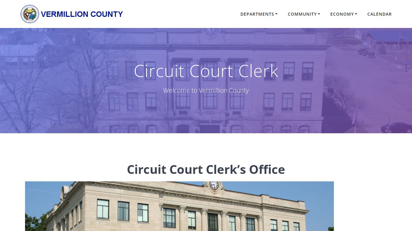 Circuit Court Clerk – Vermillion County