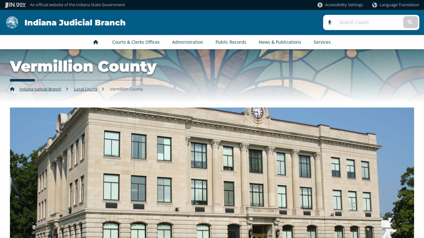 Vermillion County - Indiana Judicial Branch
